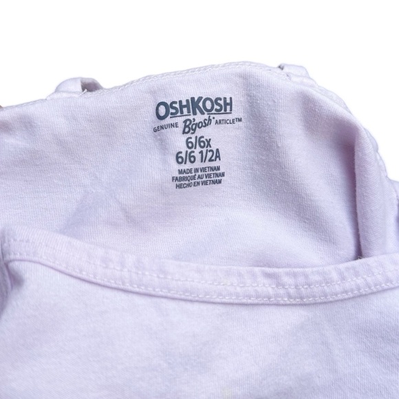 Oshkosh B'Gosh 6/6x Girls pineapple graphic strappy tank top - Picture 3 of 4